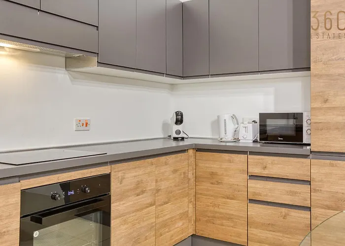 Daire Stylish 1br With Full Amenities In Swieqi By 360 Estates Is-Swieqi
