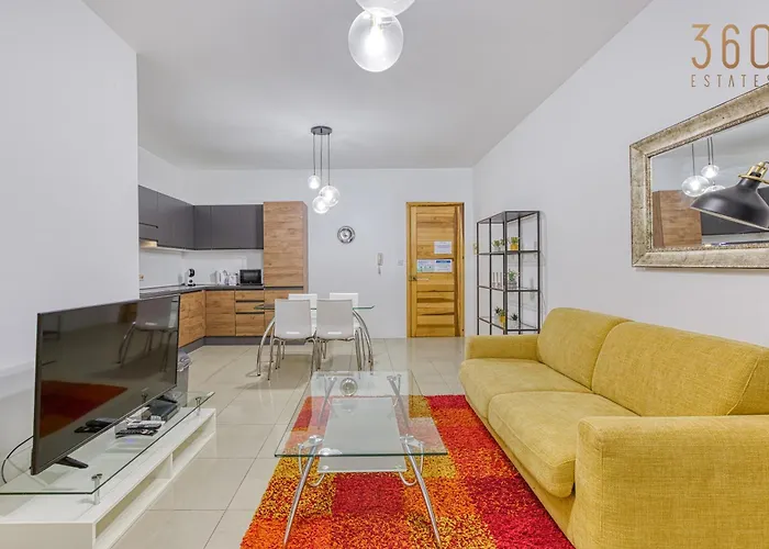 Daire Stylish 1br With Full Amenities In Swieqi By 360 Estates *