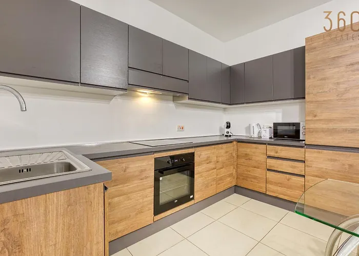 Daire Stylish 1br With Full Amenities In Swieqi By 360 Estates *